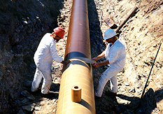 Trenton Wax-Tape® wrap coating protection belowground underground pipeline corrosion prevention
