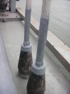 Trenton Wax-Tape® Wrap coating protection bridge infrastructure cable wire corrosion prevention